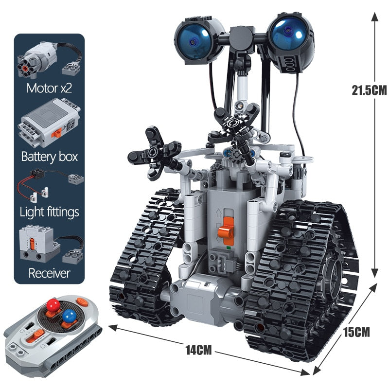 Creative High-tech RC Robot Electric Building Blocks