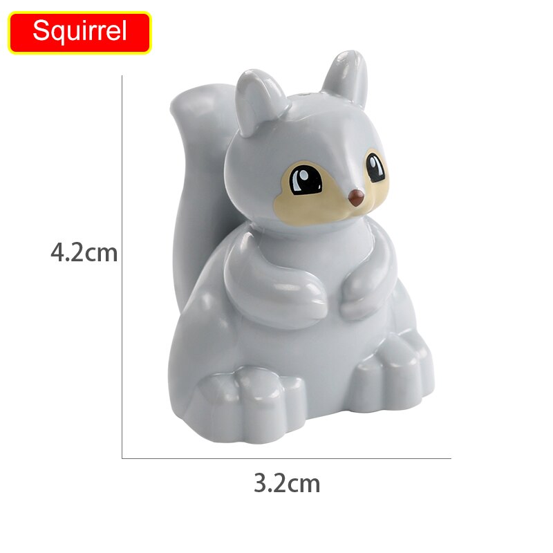 75 Styles Big Size Building Blocks Animal Accessories