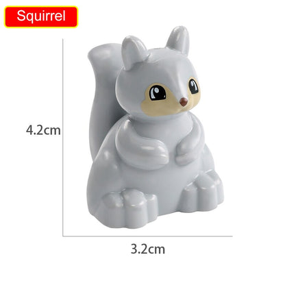 75 Styles Big Size Building Blocks Animal Accessories