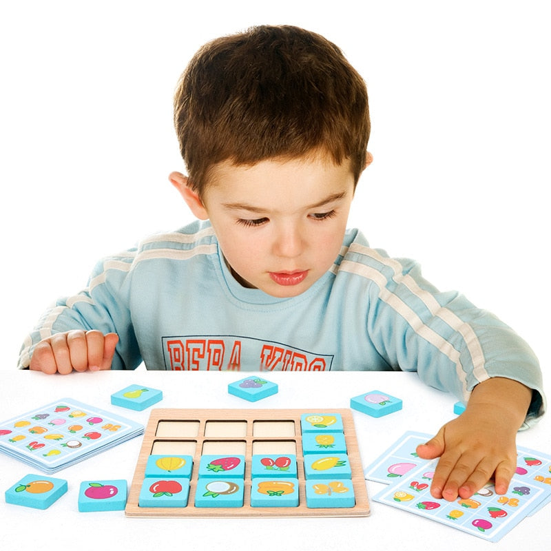 Children Wooden Puzzle Board Game