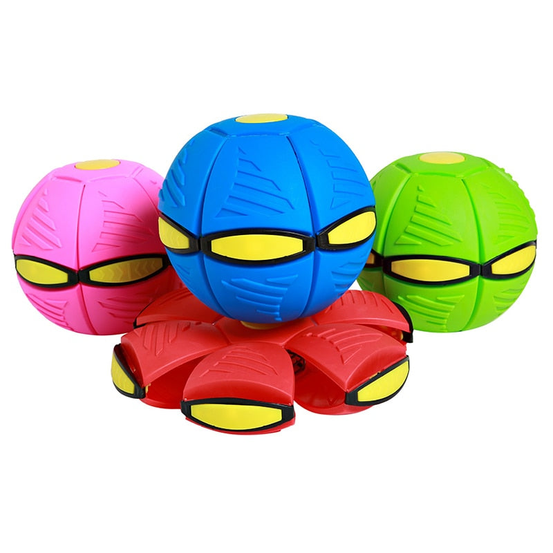 Flying Saucer Ball Magic Deformation Light