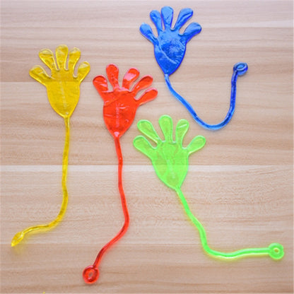 2Pcs Kids Sticky Hands Palm Party Favor Toys Novelties