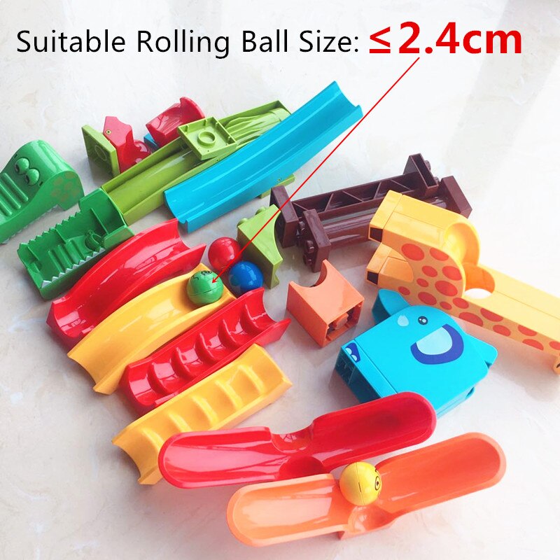 Crazy Fun Rolling Ball Building Blocks