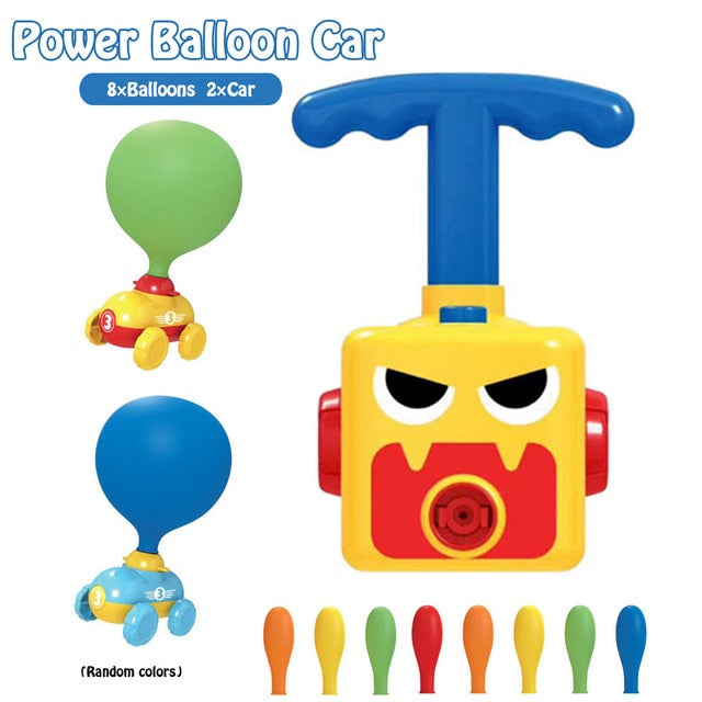 Two-in-one New Power Balloon Car Toy