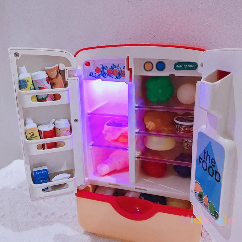 Kids Toy Fridge Refrigerator Accessories
