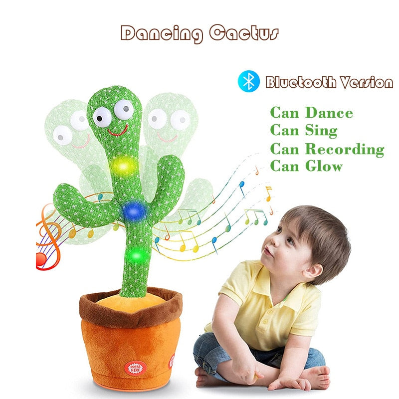 Dancing Cactus 120 Song Speaker Stuffed Toys