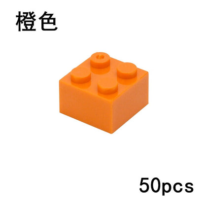 DIY Thick Figures Bricks 2x2 Dots Building Blocks