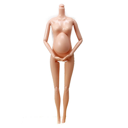 Pregnant Doll Body with Head Woman