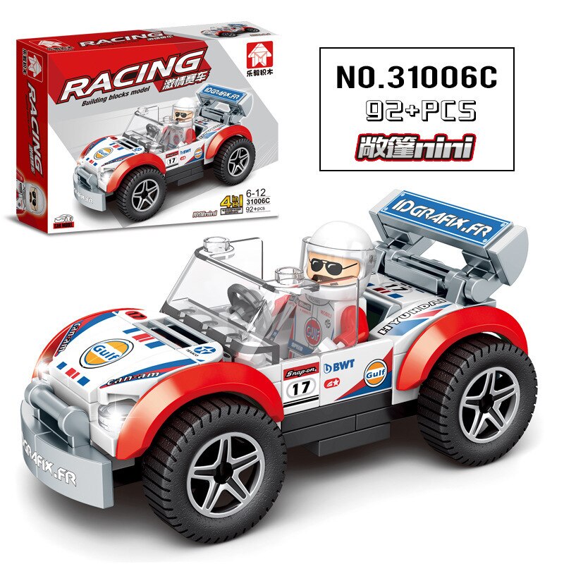 City Speed Champions Car Building Blocks