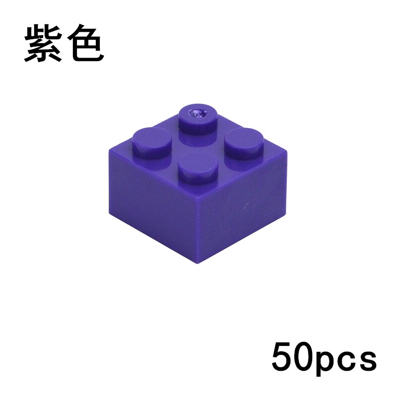 DIY Thick Figures Bricks 2x2 Dots Building Blocks