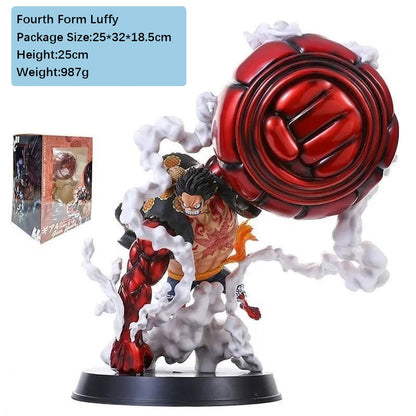 25CM Luffy Gear 4 Figurine One Piece Anime Action