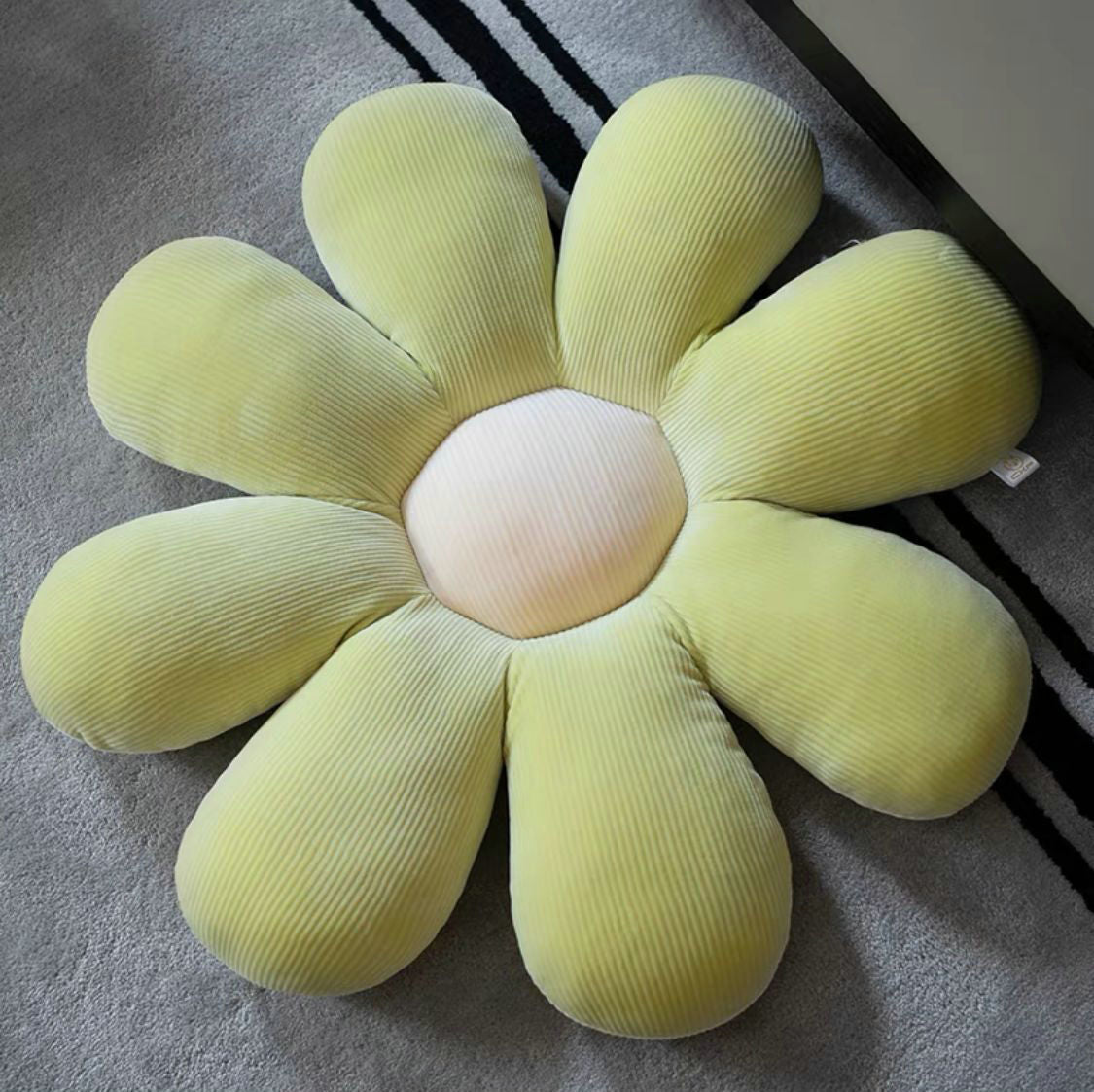 Stuffed Six Petal Flower Cushion Girly Room