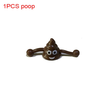 Funny Poop Ejection Toy Slingshot Fake Poop Ant stress