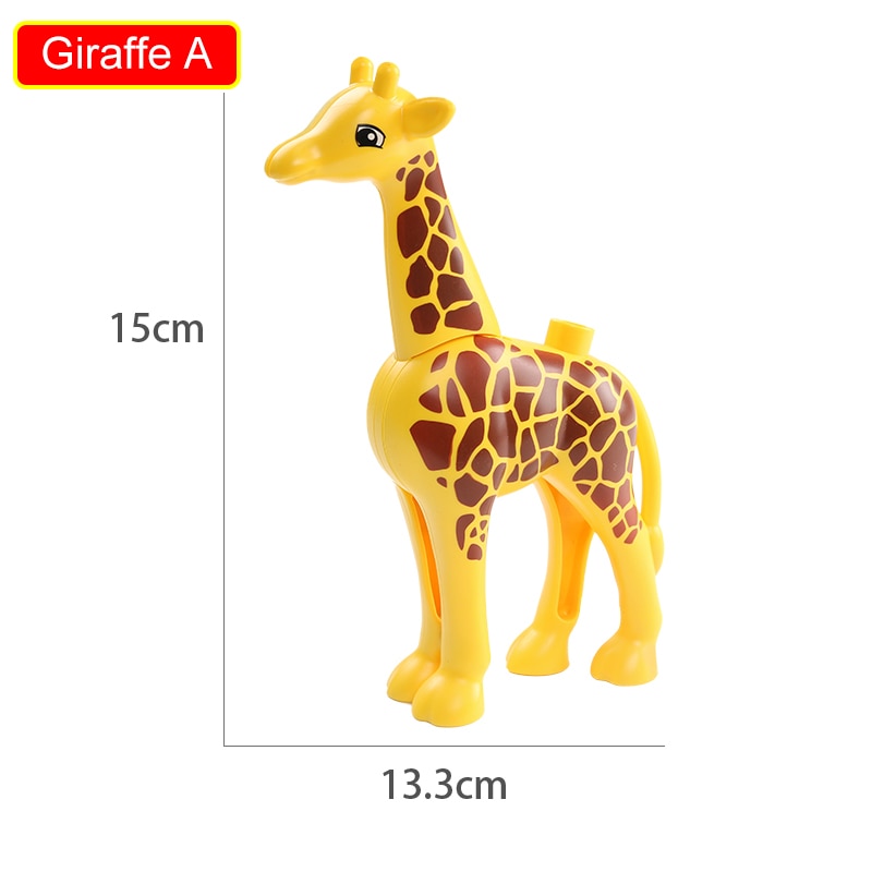 75 Styles Big Size Building Blocks Animal Accessories