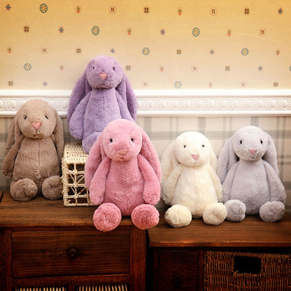 Soft Stuffed Animals Kids Long Ear Bunny Rabbit