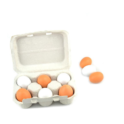 Simulation Wooden Eggs Toys