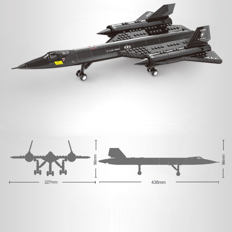 Blackbird Reconnaissance Aircraft Model