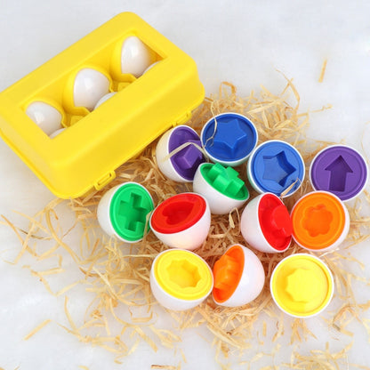 Baby Montessori Toys Egg Puzzle Games Kids Toys