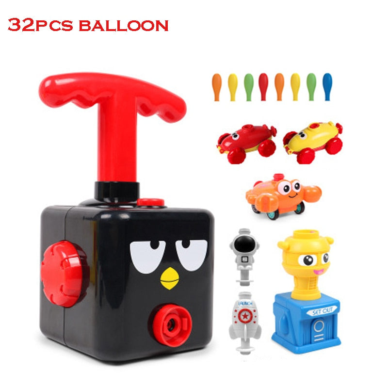 Two-in-one New Power Balloon Car Toy