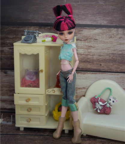 Doll Dress DIY Fashion Cute Decors Toys