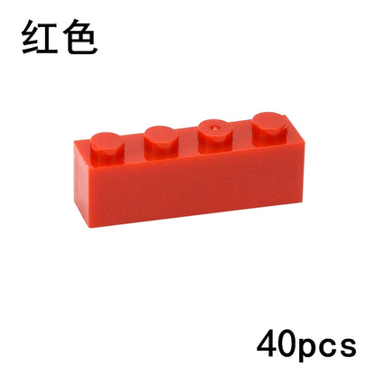 Thick Figures Bricks 1x4 Dots Building Blocks Educational