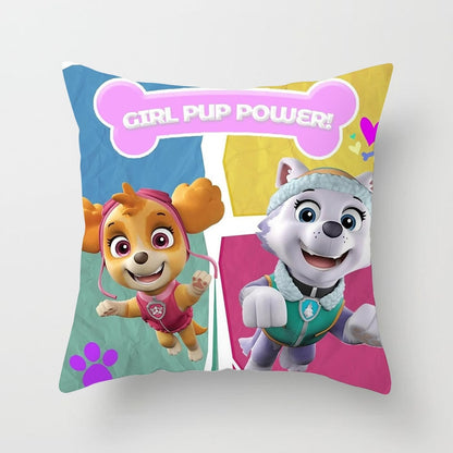 Paw Puppy Patrol Pillowcase Pat Patrouille Cartoon