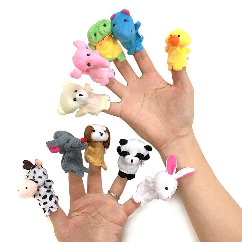 Soft Cute Baby Toys Hand Finger Puppet