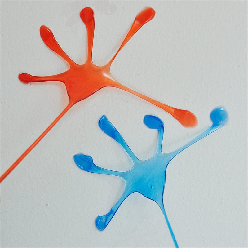 2Pcs Kids Sticky Hands Palm Party Favor Toys Novelties