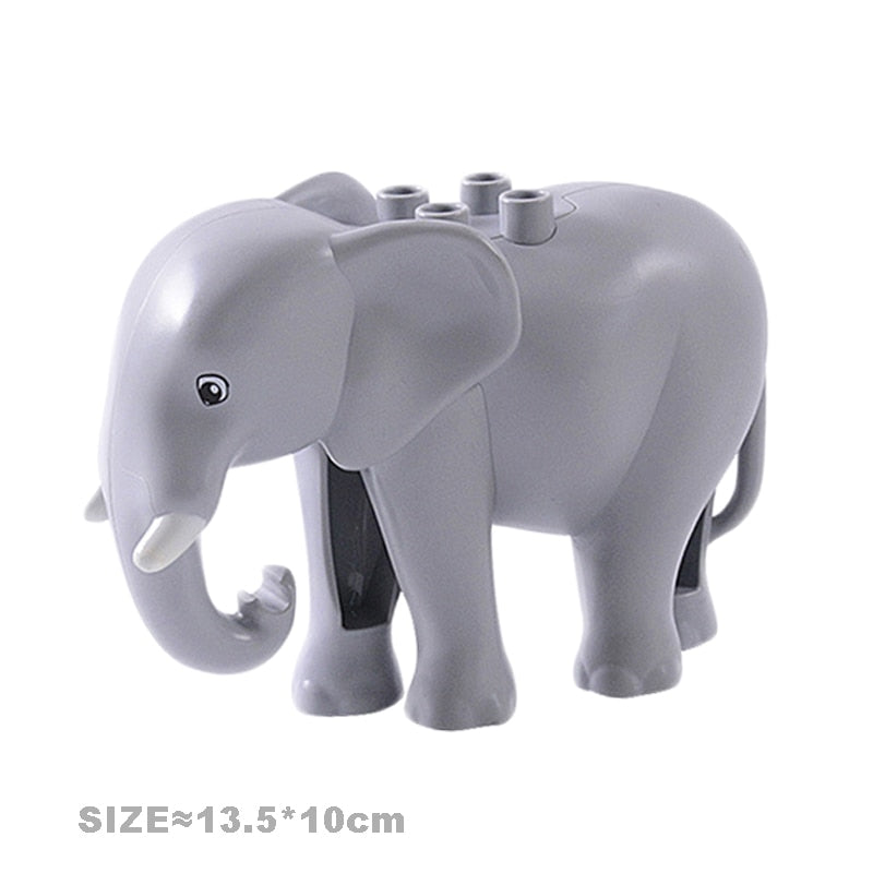 Multiple Styles Big Size Building Blocks Animals