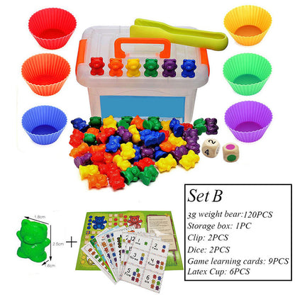 Boxed Counting Bear Montessori Educational