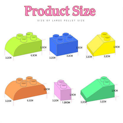 Big Size Brick Colorful Bulk Bricks