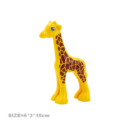 Building Blocks Animal Locking Giraffe