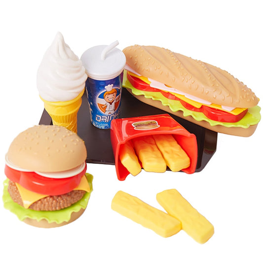 Children Pretend Simulation Food Toys