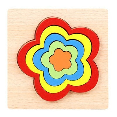 Montessori Tangram 3D Wooden Puzzle