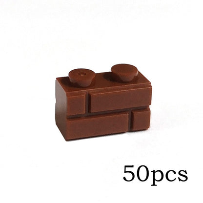 Building Blocks Wall Figures Bricks Dots Educational