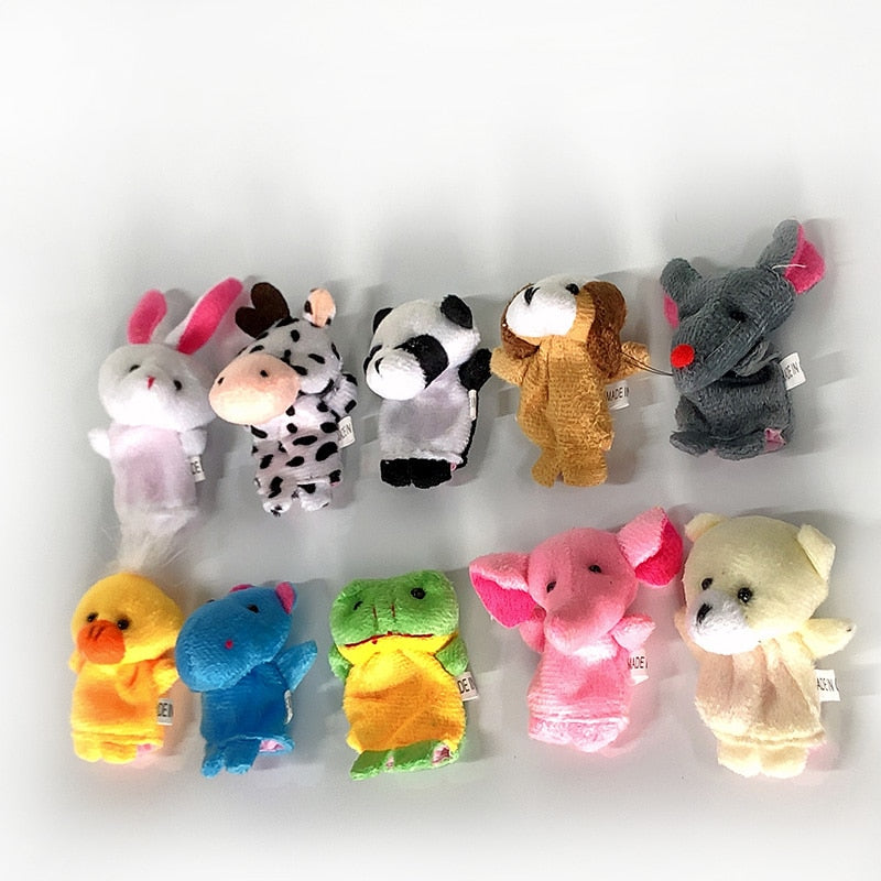 Soft Cute Baby Toys Hand Finger Puppet