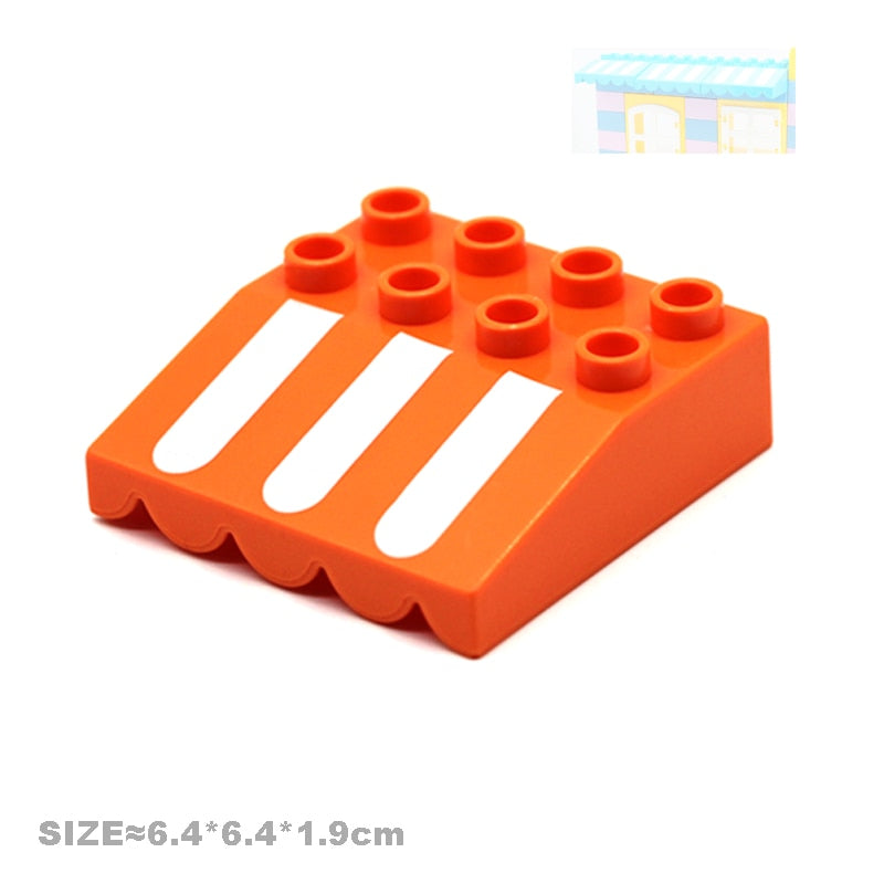 Big Particles Building Blocks House Parts Accessory