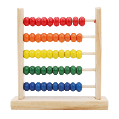 Mini Wooden Abacus Children Math Learning