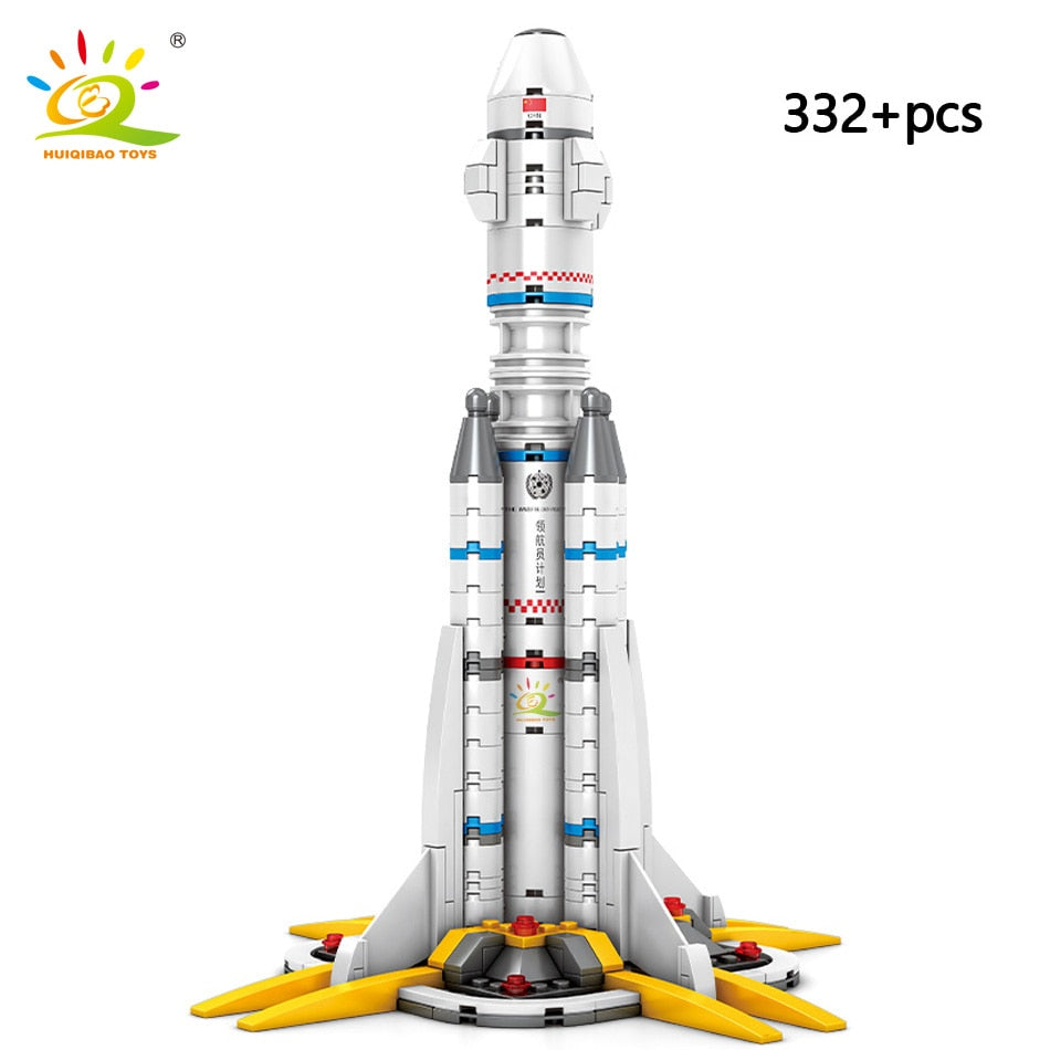 Space Station Saturn V Rocket Building Blocks