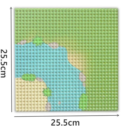 Base Plates Plastic Baseplates Dots Assembly Blocks