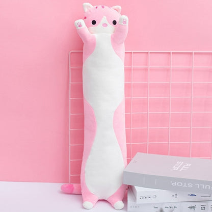 Cute Soft Long Cat Pillow Plush Toys