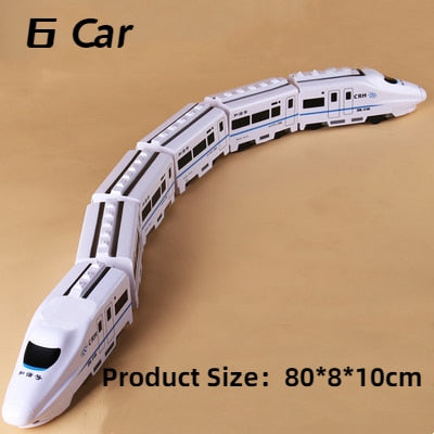 Simulation High Speed Railway Train Toy