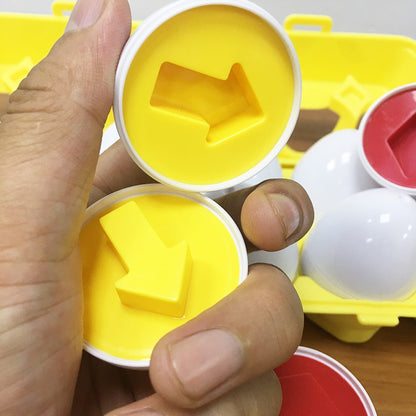 Montessori Smart Eggs 3D Puzzle Toys For Children