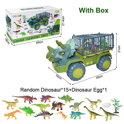 Children Dinosaur Transport Car Toy Oversized