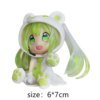 New 10cm Mini Q Posket  Hatsune Miku Action Figure