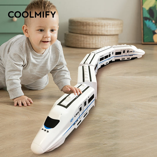 Simulation High Speed Railway Train Toy