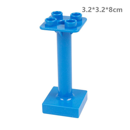 Big Building Blocks Compatible Slide Swing Seesaw