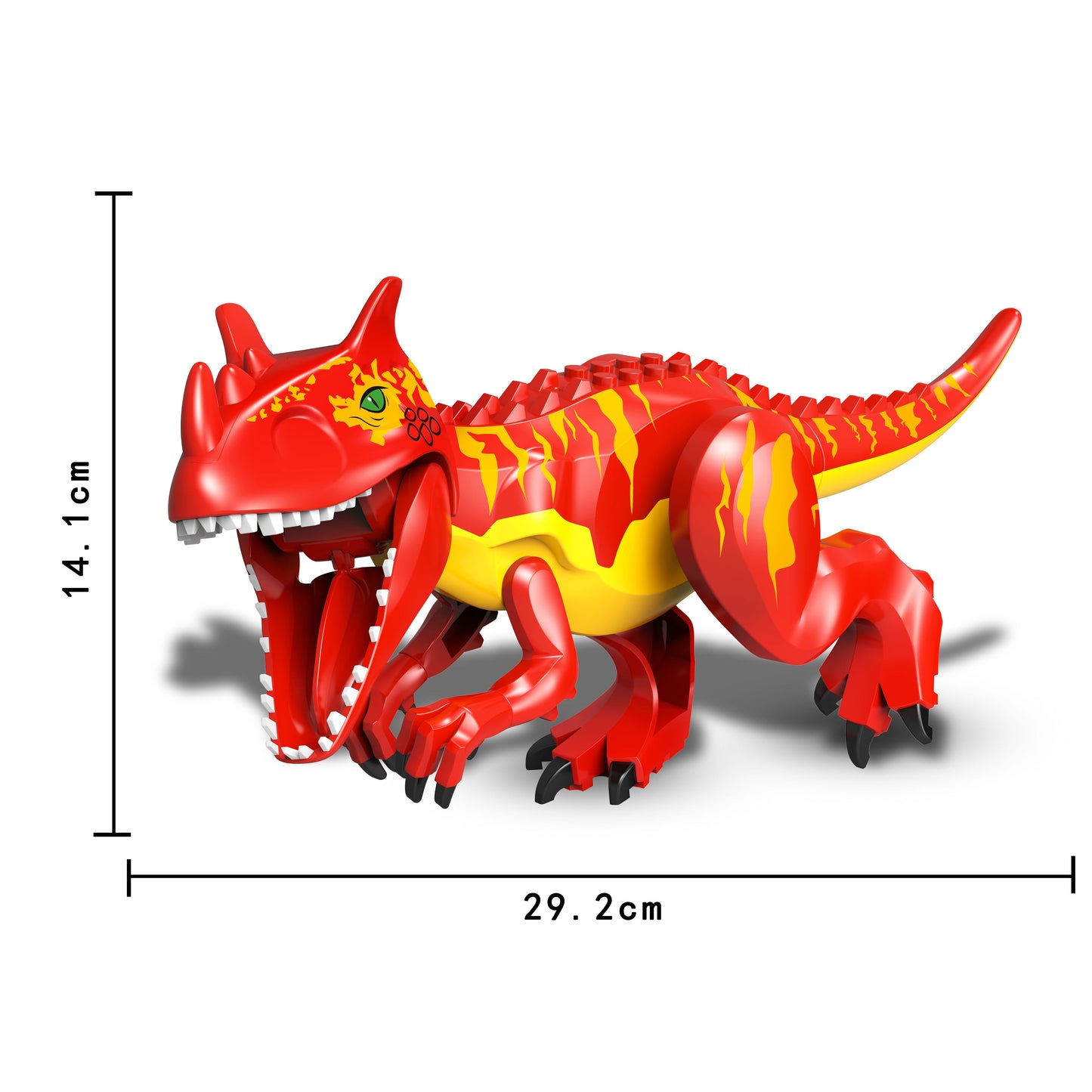 Brutal Raptor Building Jurassic Blocks