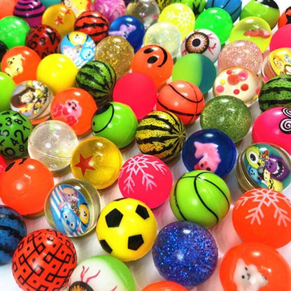 Small Jumping Rubber Ball Anti Stress Bouncing Balls