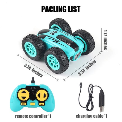 Radio Remote Control Car Double Side RC Stunt